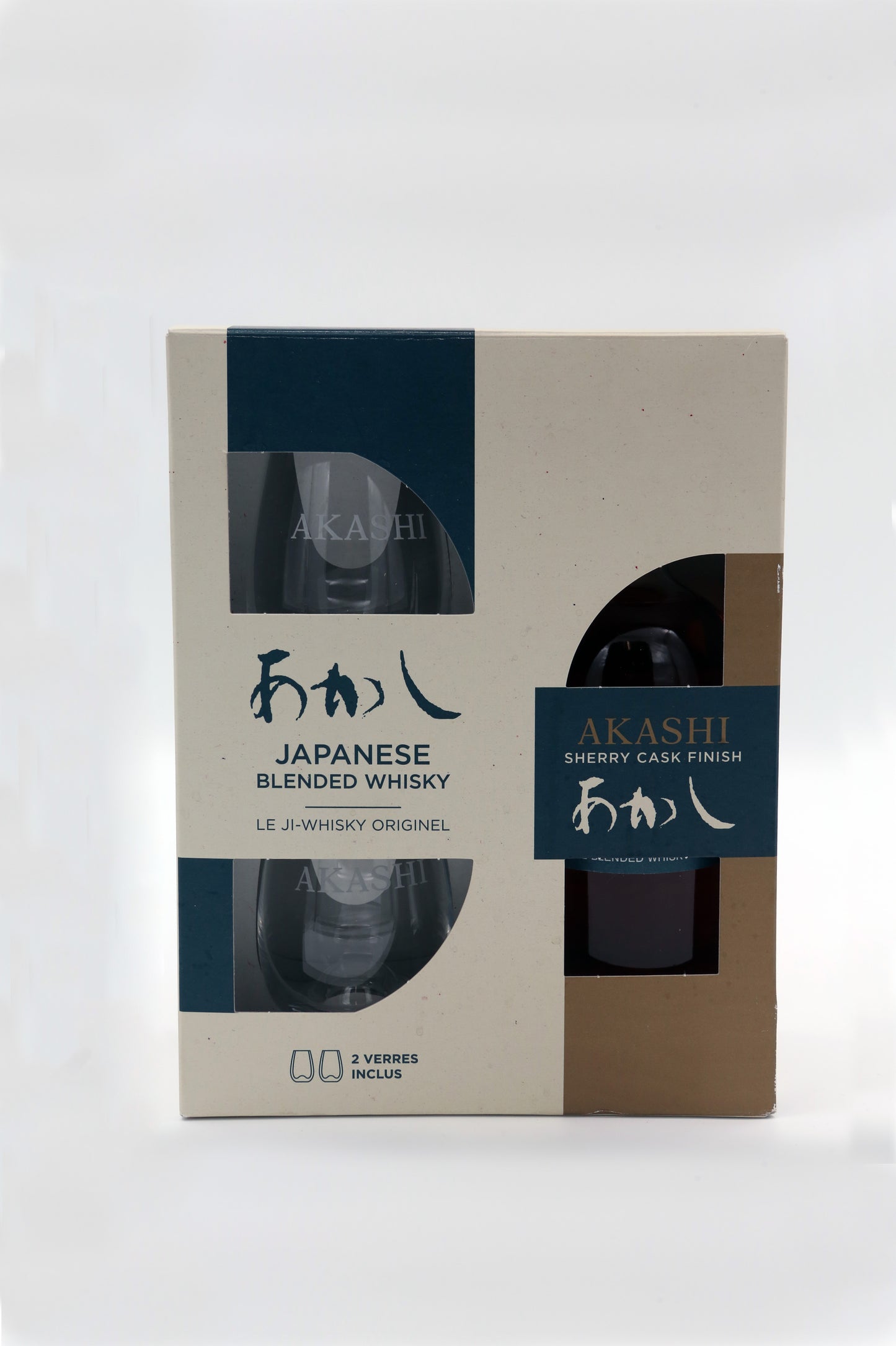 AKASHI BLENDED SHERRY CASK FINISH WHISKY GIFT PACK