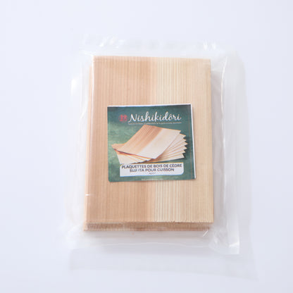 SUGI ITA CEDAR WOOD SHEETS FOR COOKING