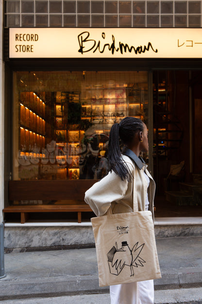 Birdman Records the Tote Bag