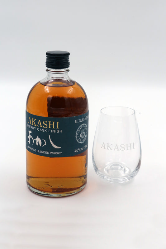 AKASHI BLENDED SHERRY CASK FINISH WHISKY GIFT PACK